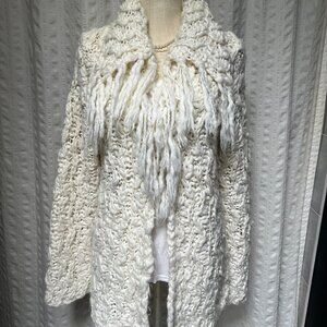 SALE! Stunning Chico's Pearl White Cardigan